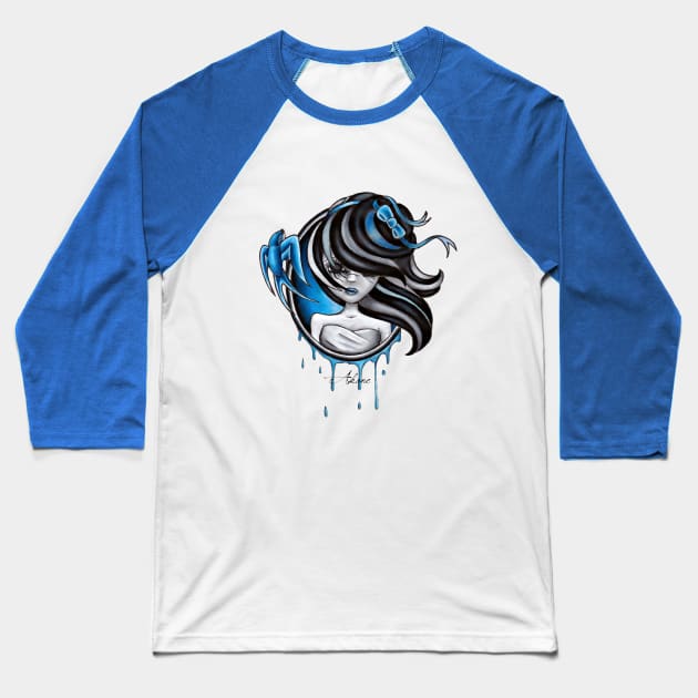 Isolation sadness Baseball T-Shirt by trainwreck911